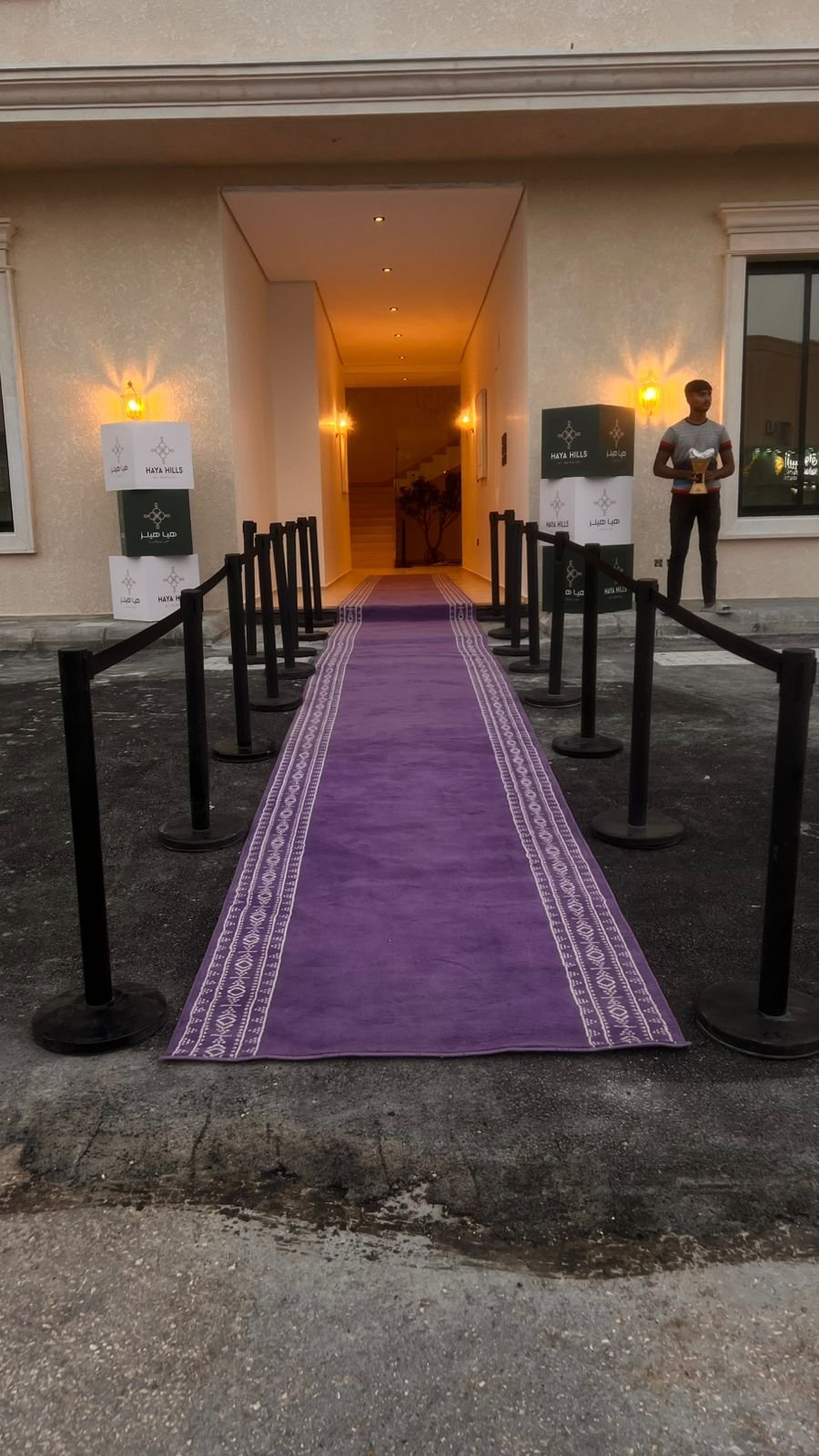 تنسيق طاولات ومداخل